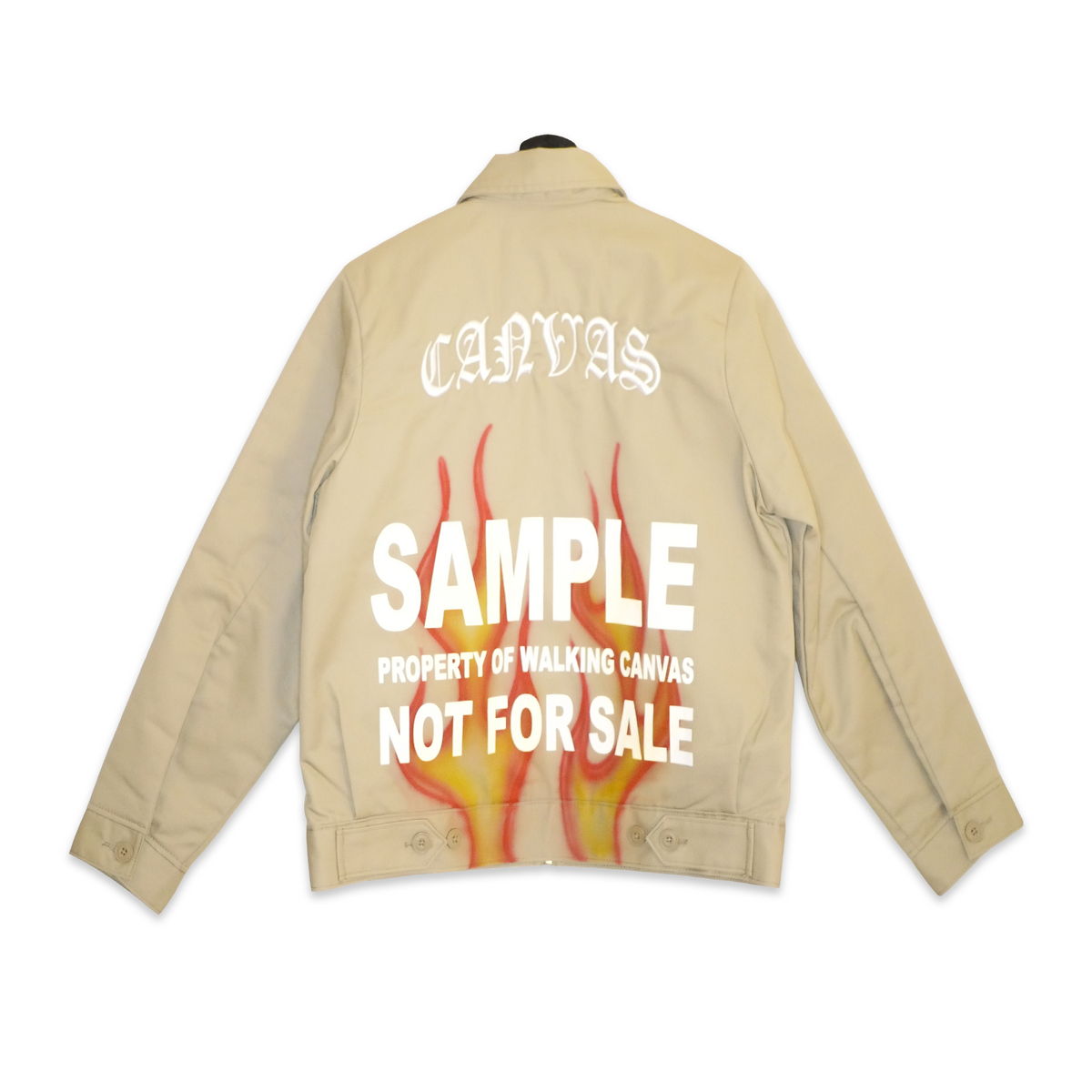 WOMENS CANVAS x DICKIE SAMPLE JACKET KHAKI