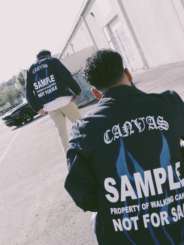 WOMENS CANVAS x DICKIE SAMPLE JACKET NAVY