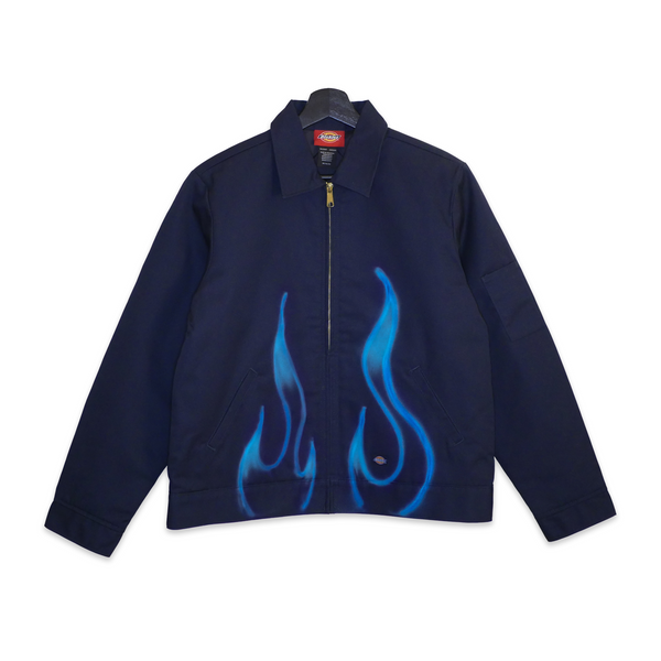 WOMENS CANVAS x DICKIE SAMPLE JACKET NAVY